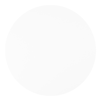 Fano tuintafel rond in zwart aluminium en volkeramiek Arctic White - Dia. 148 x H 75 cm