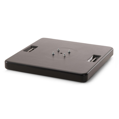 Lapido parasolvoet zwart beton van 120 kg