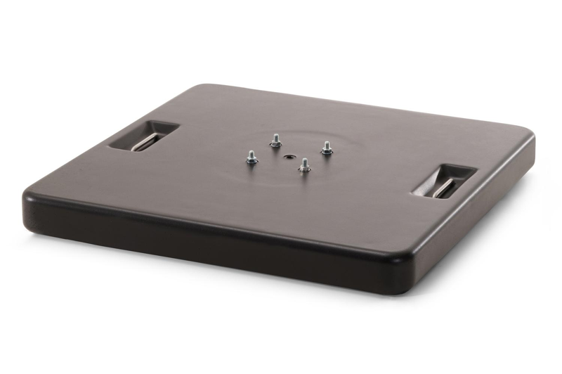 Lapido parasolvoet zwart beton van 120 kg