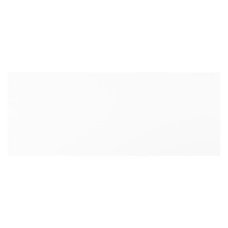 Table de jardin Nano rectangulaire en aluminium noir et céramique pleine Arctic White - Lg. 280 x Lrg. 110 x Haut. 75 cm