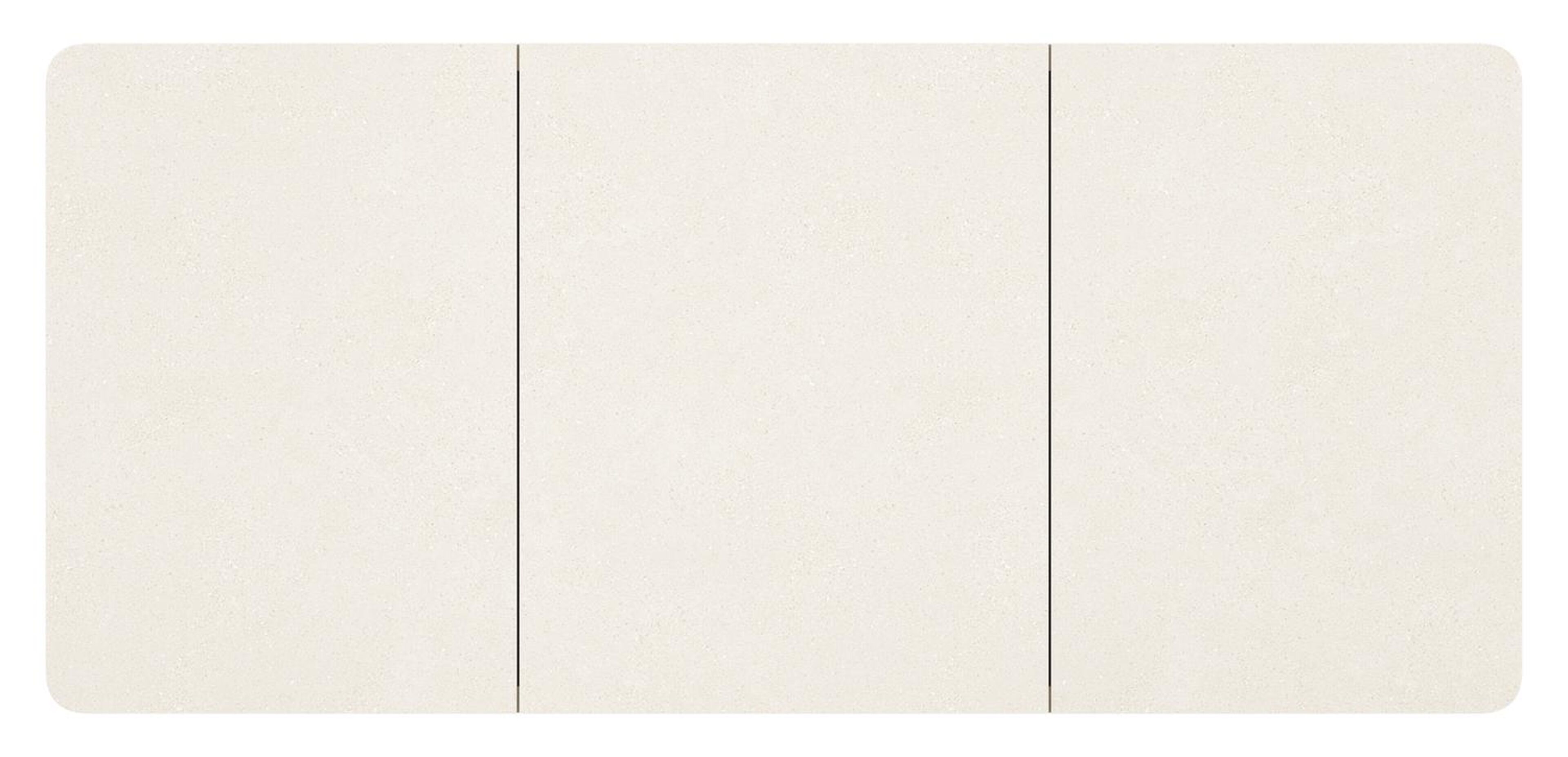 Alora tuintafel in beige aluminium en sintered stone beige - L 220 x B 100 x H 74 cm