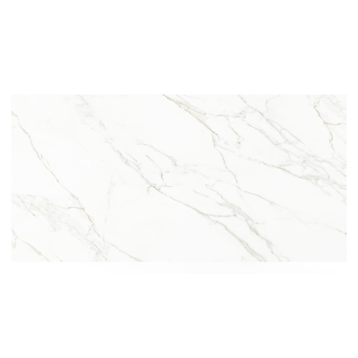 Malito tuintafel in wit aluminium en volkeramiek calacatta - L 200 x B 100 x H 75 cm