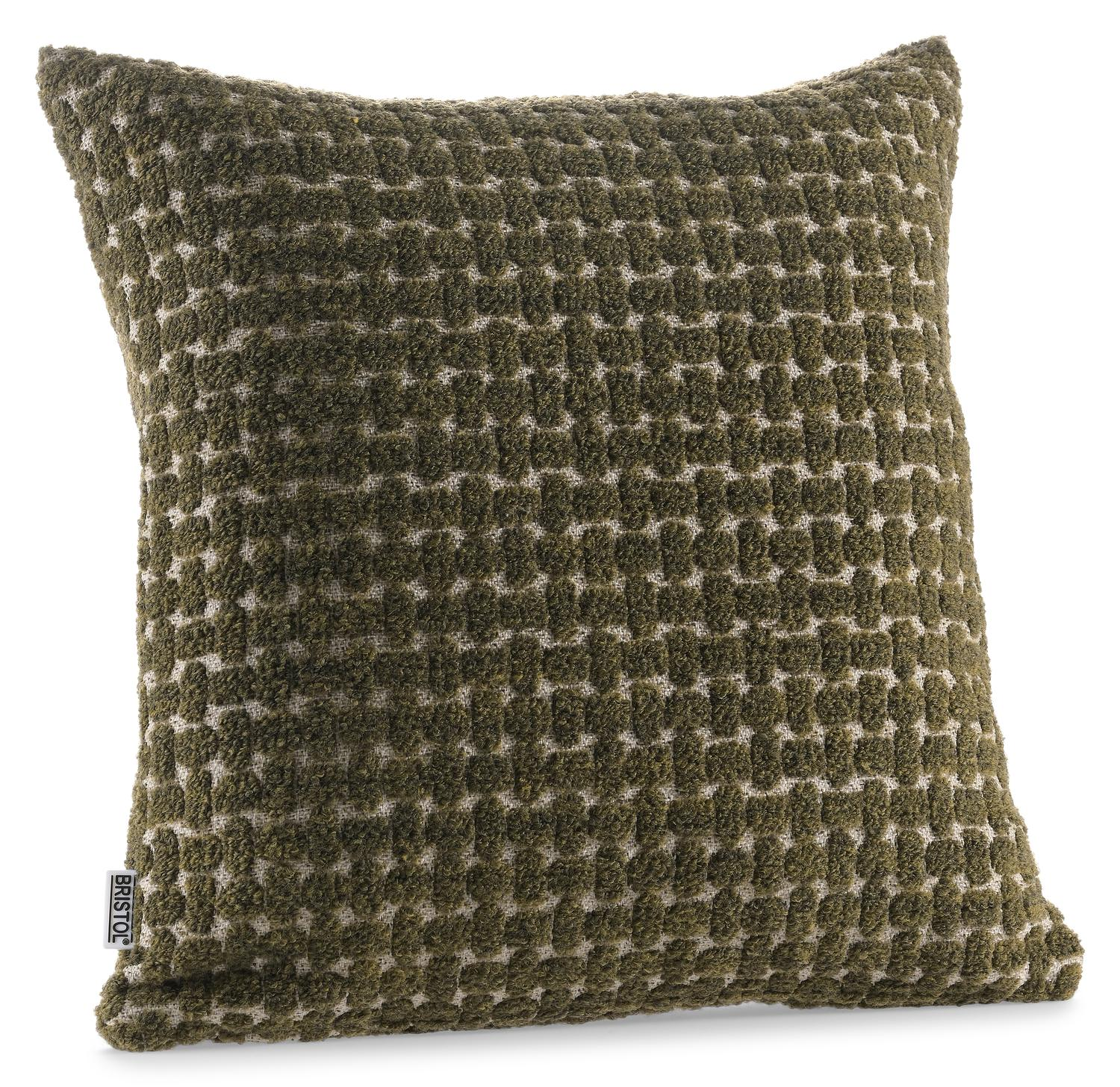 Sierkussen 45 x 45 cm in All Weather Cosytica pebble leaf