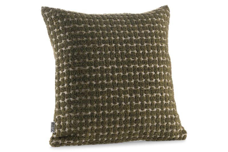 Sierkussen 45 x 45 cm in All Weather Cosytica pebble leaf