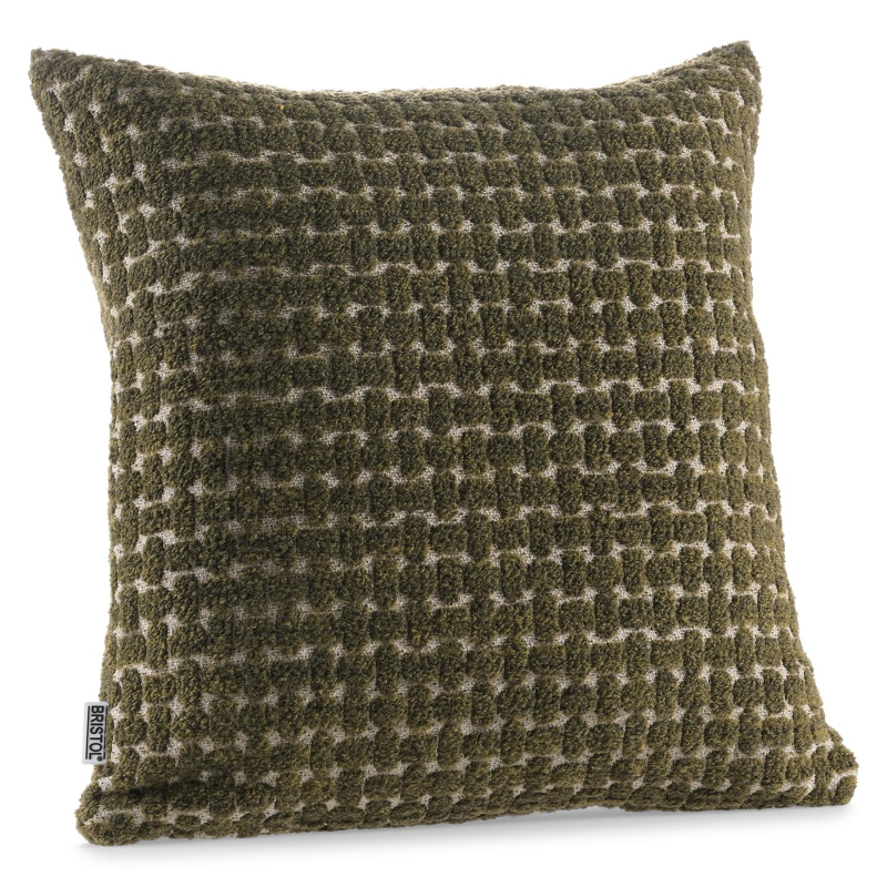 Sierkussen 45 x 45 cm in All Weather Cosytica pebble leaf