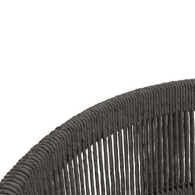 Calobra tuinset met verlengbare tafel in zwart aluminium en naturel teak tafelblad met 10 stapelbare Viaro tuinstoelen