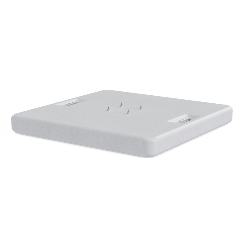 Pedito parasolvoet wit beton van 120 kg