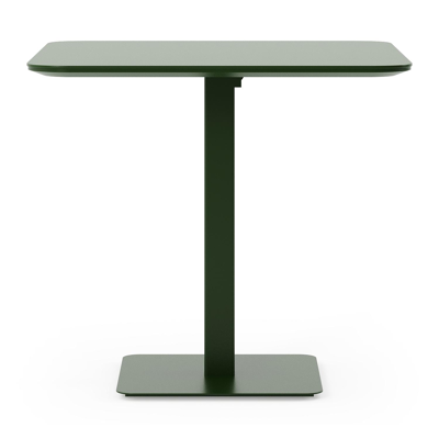 Fano kantelbare tuintafel in groen aluminium - L 80 x B 80 x H 73 cm