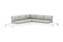 3 places coin gauche/droite + 2 places + tables latérales