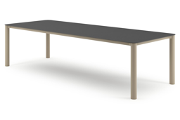 Rectangulaire arrondi - Lg. 290 x Lrg. 110 x Haut. 75 cm