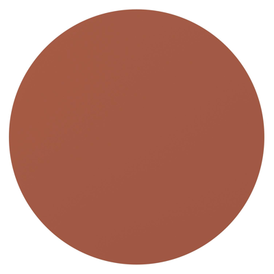 Table de jardin Fano en aluminium brun rouille - Dia. 110 x H 75 cm