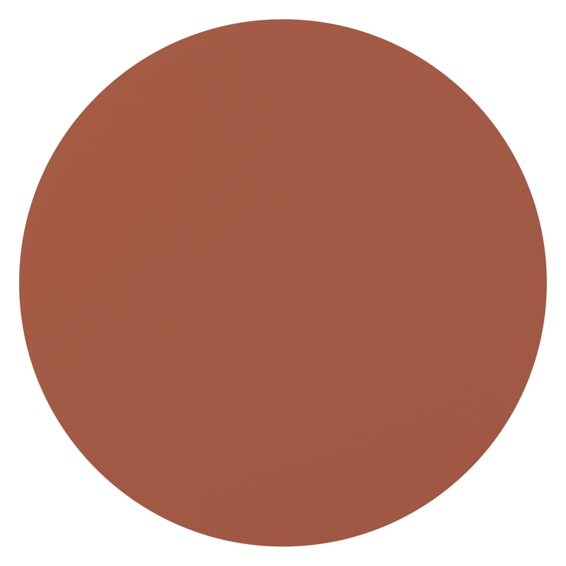 Table de jardin Fano en aluminium brun rouille - Dia. 110 x H 75 cm