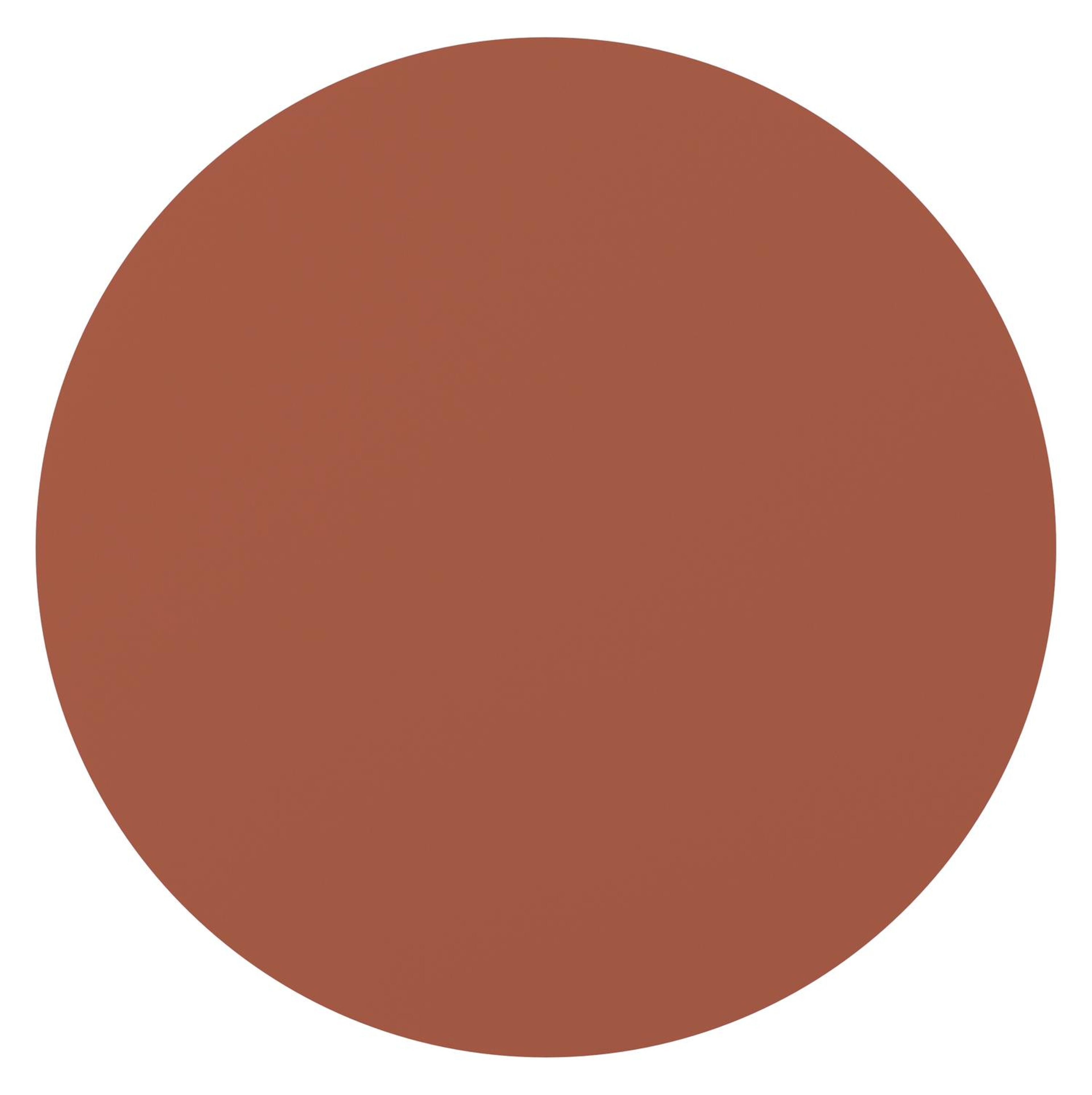 Fano tuintafel in roestbruin aluminium - Dia. 110 x H 75 cm