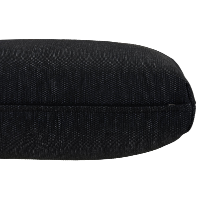 Cordoba loungeset in zwart aluminium met zwart weather+ softtouch kussens