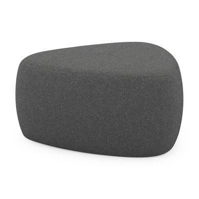 Masso poef in catania black all weather cosytica - B 60 x D 60 x H 35 cm