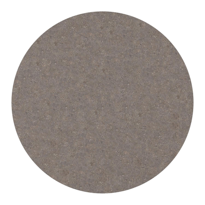 Fano tuintafel rond in zwart aluminium en volkeramiek wulong - Dia. 130 x H 75 cm