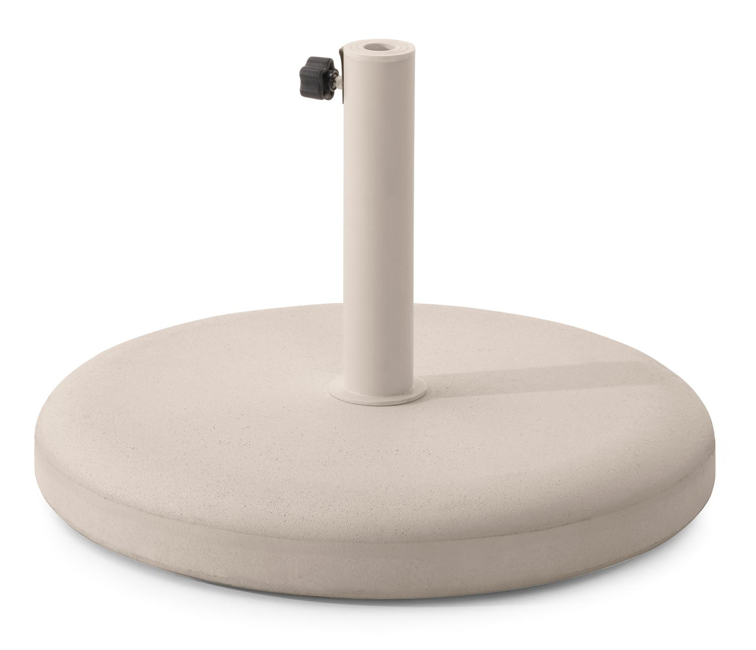 Plana parasolvoet beige beton van 40 kg
