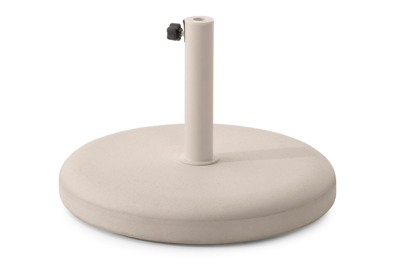 Plana parasolvoet beige beton van 40 kg