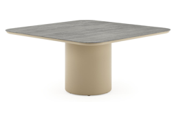 Afgerond vierkant - L 148 x B 148 x H 73.5 cm