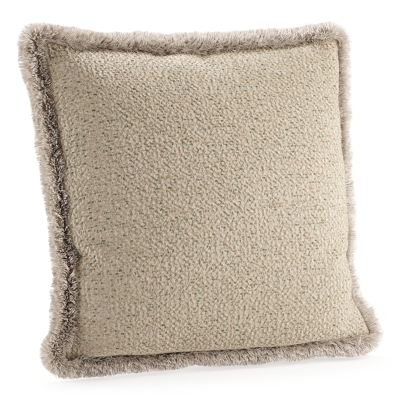 Sierkussen met franjes 45 x 45 cm in all weather cosytica bora forest