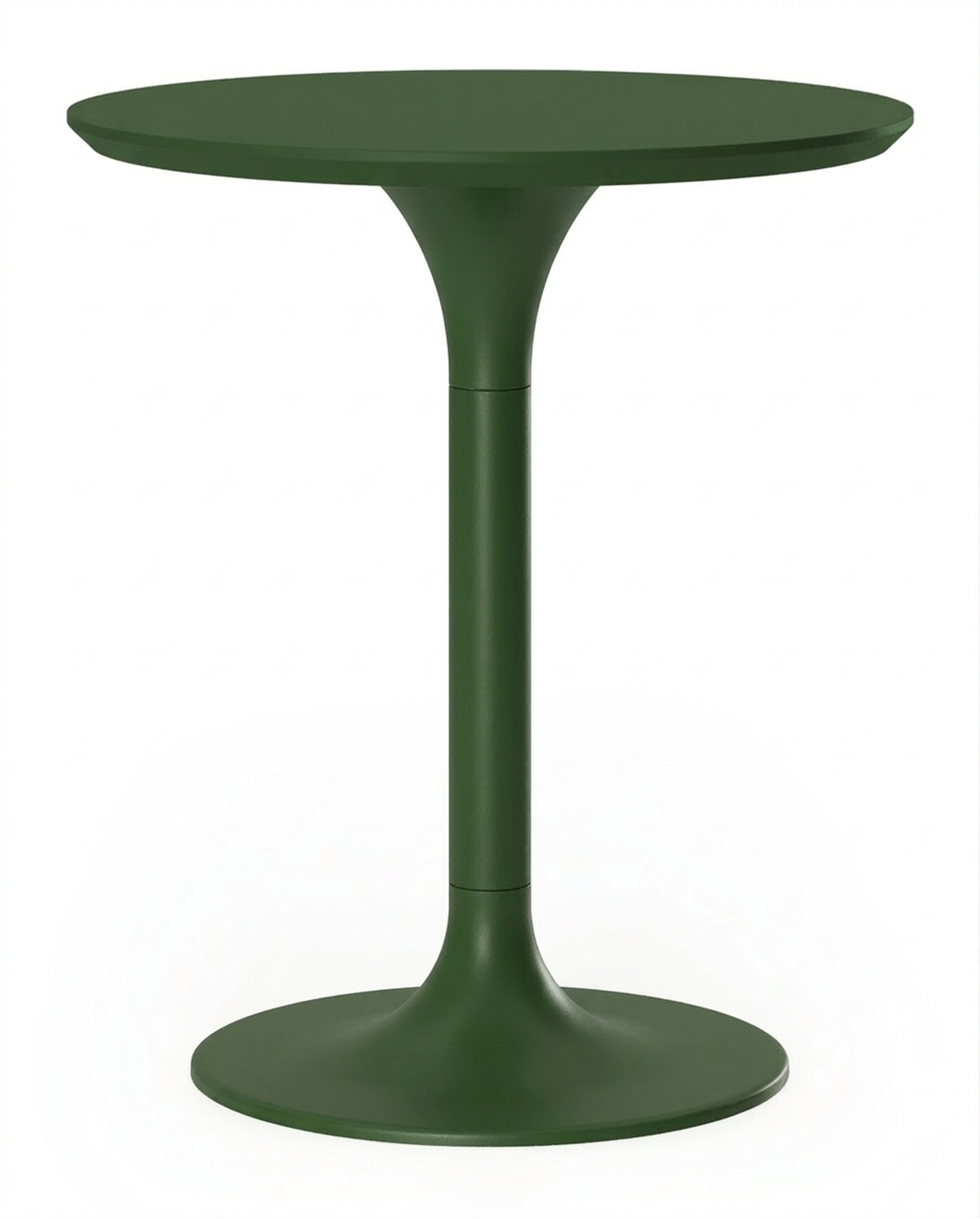 Table d'appoint Fano en aluminium vert avec vert - Dia. 43 x - Diam. 43 x Haut. 51 cm
