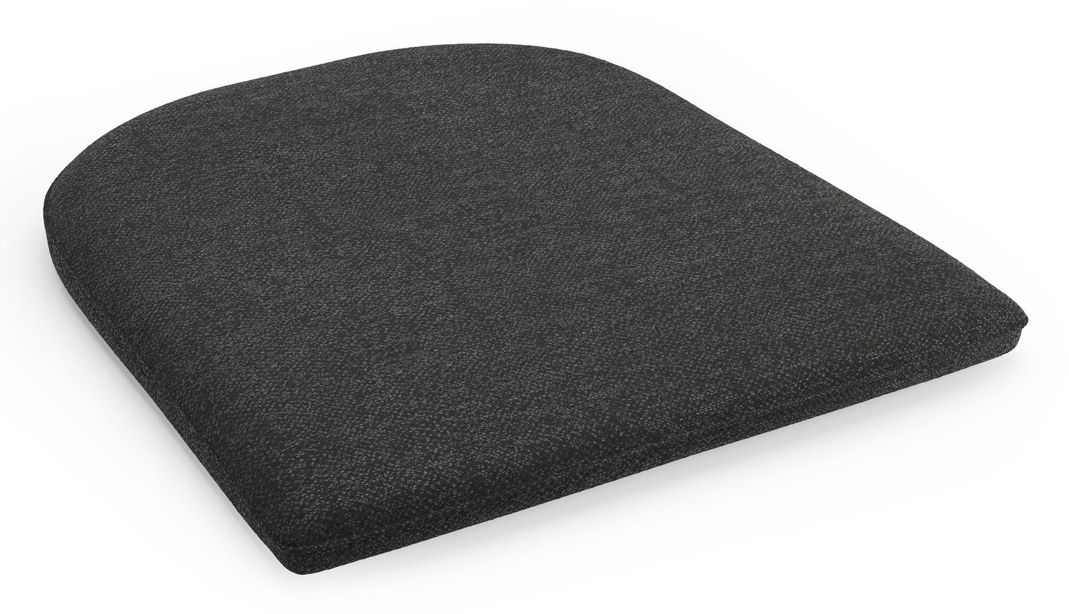 Coussin de chaise Borgo en all weather sunbrella® luxe chartres sooty