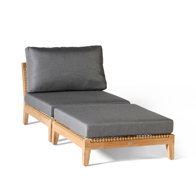 Cosito loungestoel met poef