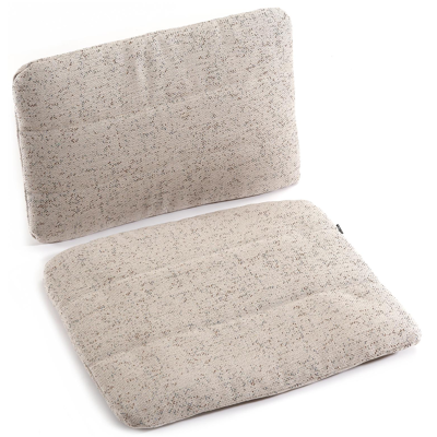Coussin de fauteuil de jardin (siège et dos) Cosito  en all weather sunbrella® luxe tweed dune