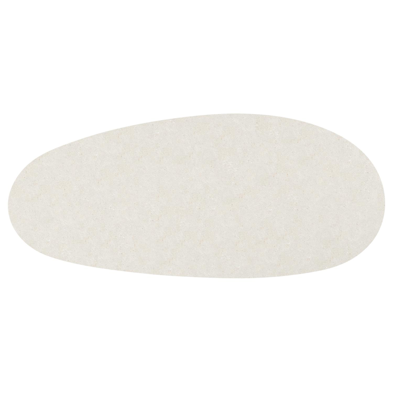 Amico tuintafel mango in beige aluminium en volkeramiek Shilin - L 320 x B 140 x H 73.5 cm