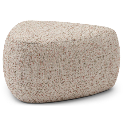 Masso poef in bora jungle all weather cosytica - B 60 x D 60 x H 35 cm