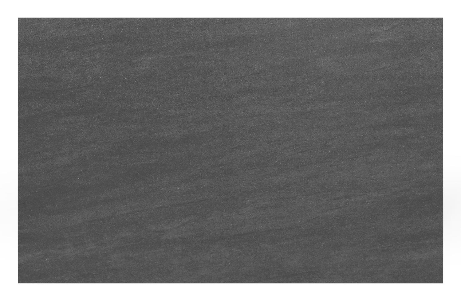 Como tuintafel in zwart aluminium en volkeramiek basalt black - L 160 x B 100 x H 75 cm