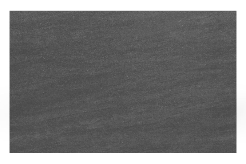 Como tuintafel in zwart aluminium en volkeramiek basalt black - L 160 x B 100 x H 75 cm
