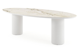 Ovale - Lg. 260 x Lrg. 125 x Haut. 73.5 cm