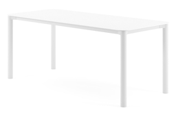 Rechthoekig afgerond - L 200 x B 80 x H 75 cm