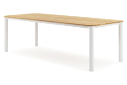 Rechthoekig afgerond - L 240 x B 100 x H 75 cm