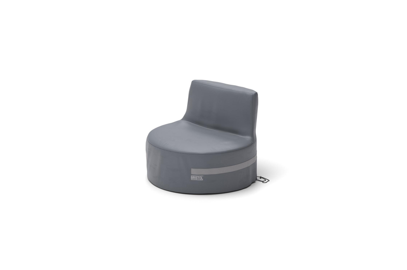 Donato beschermhoes lounge 1-zit - Dia 85 x H 68/35 cm