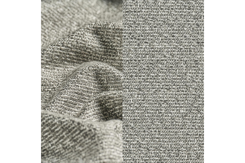 Sierkussen 45 x 45 cm in all weather sunbrella® luxe tundra charcoal