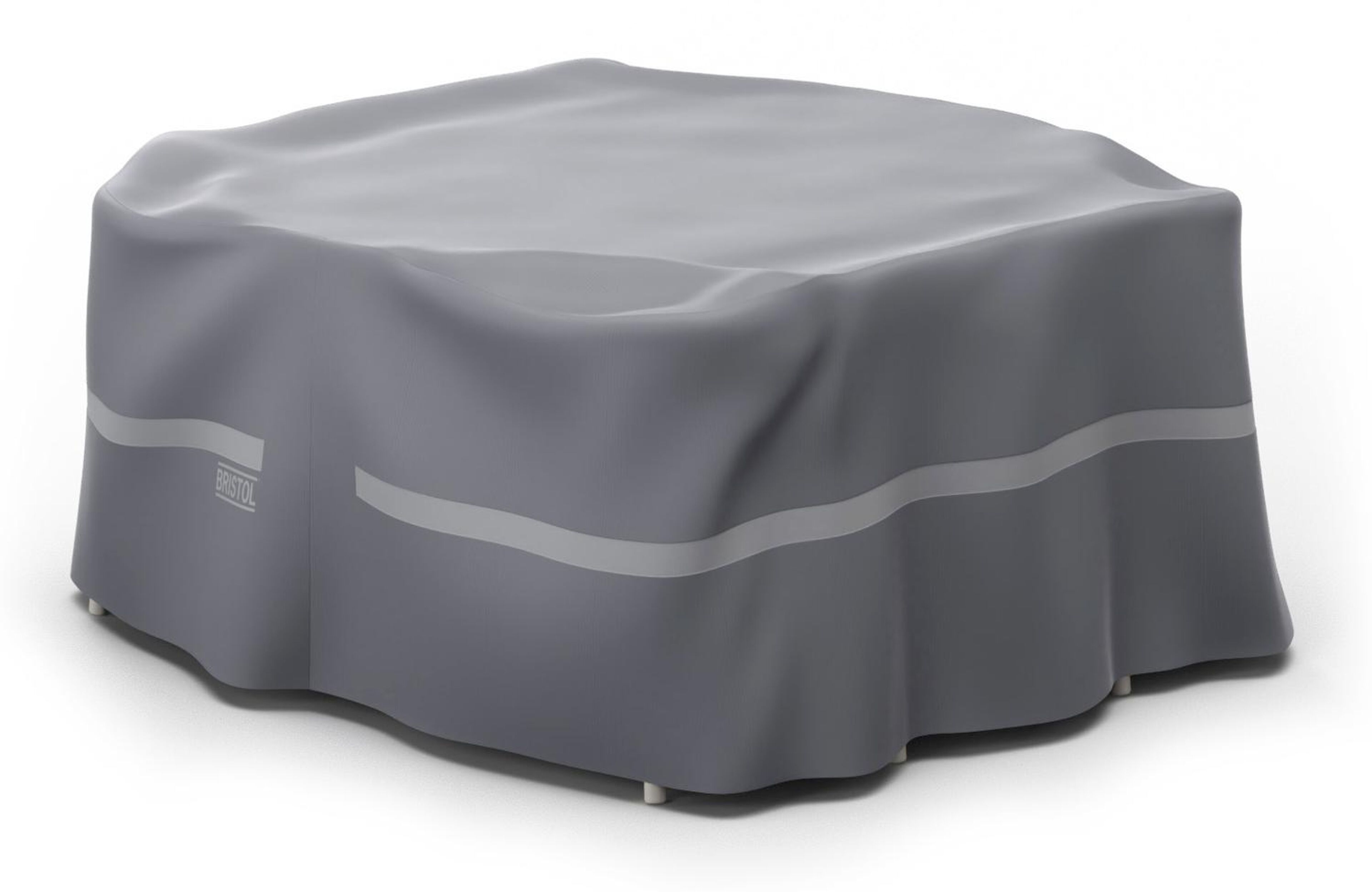 Housse de protection pour table de jardin Fano oval  - Lg. 140 x Lrg. 80 x Haut. 74,5 cm