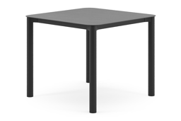 Afgerond vierkant - L 90 x B 90 x H 75 cm