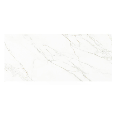 Malito tuintafel in wit aluminium en volkeramiek calacatta - L 180 x B 80 x H 75 cm