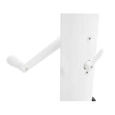 Copica zweefparasol met tiltfunctie in wit aluminium met grijs polyester parasoldoek - L1 300 x L2 300 cm (zonder voet)