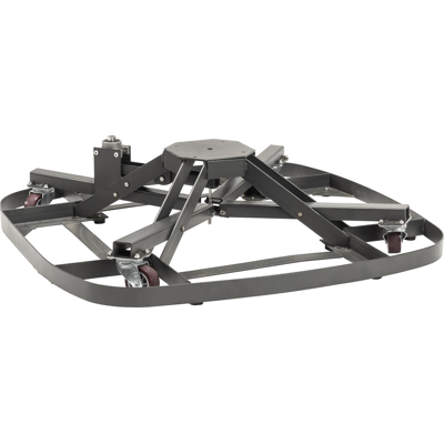 Pied de parasol Minore en matière synthétique noir de 250 kg avec des roulettes