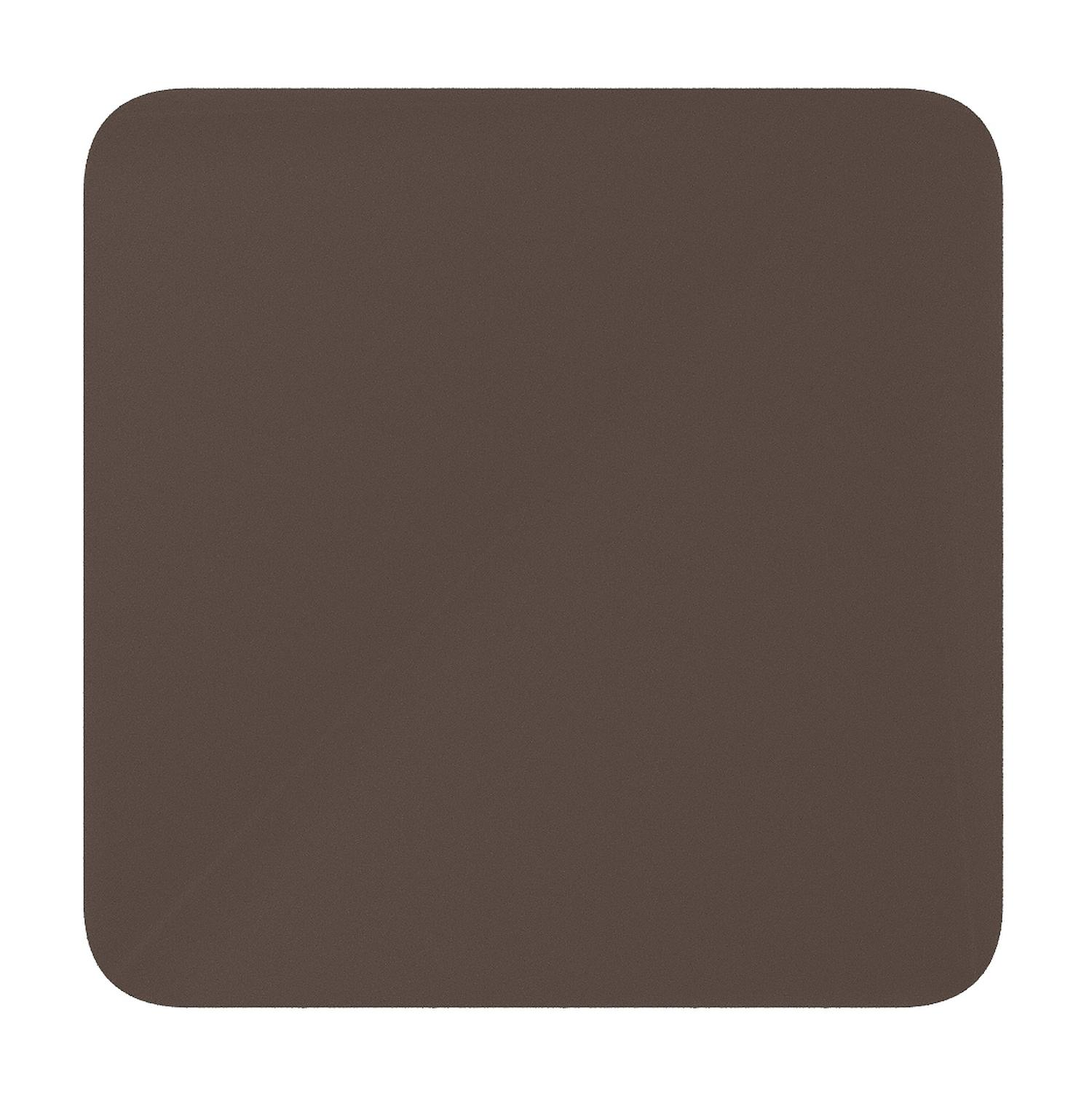 Fano kantelbare tuintafel rechthoekig afgerond in donkerbruin aluminium - L 80 x B 80 x H 72 cm