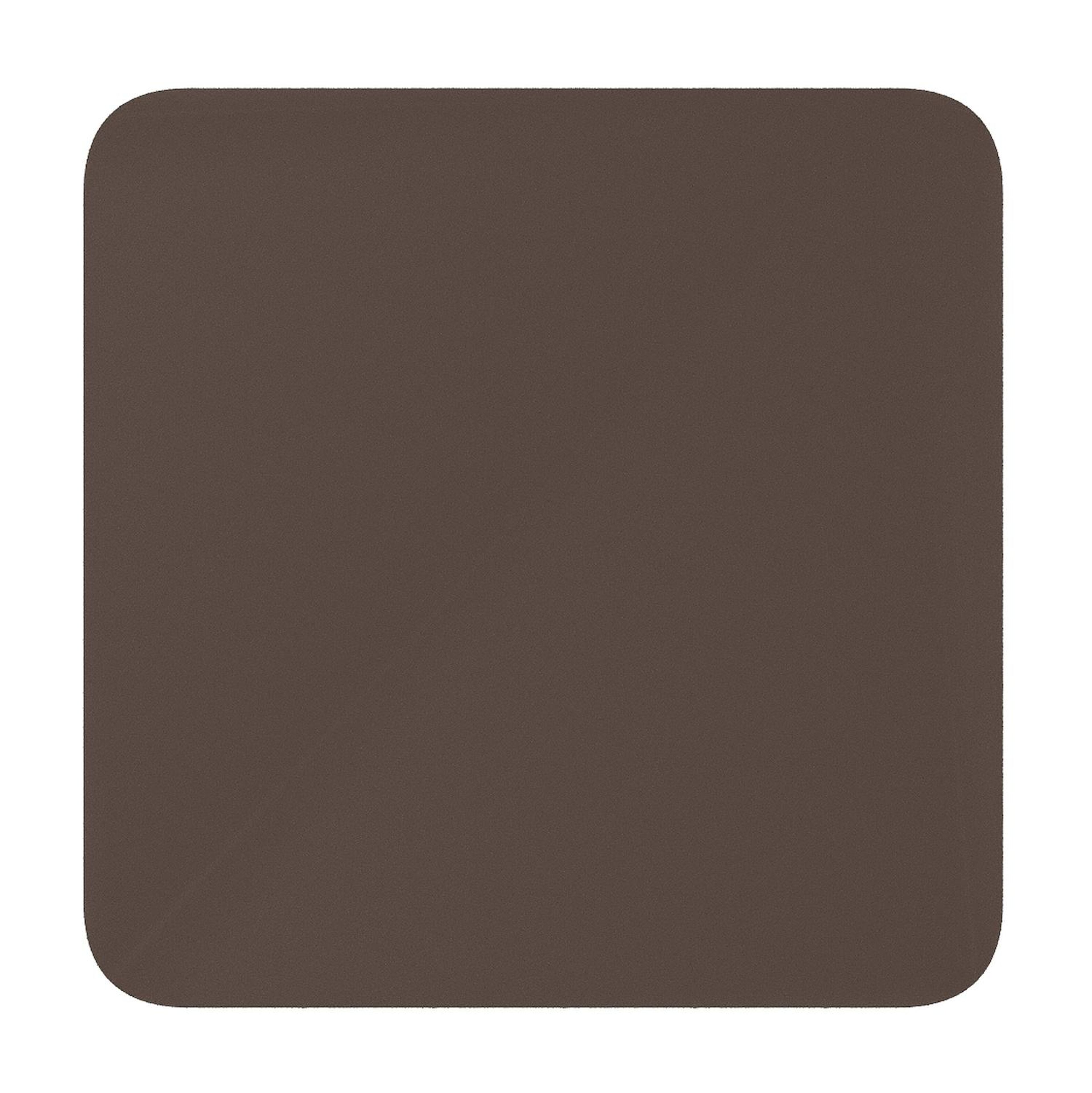 Fano kantelbare tuintafel rechthoekig afgerond in donkerbruin aluminium - L 80 x B 80 x H 72 cm