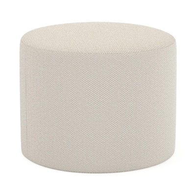 Ronde Masso poef in althea off white all weather cosytica - Dia. 55 x H 40 cm