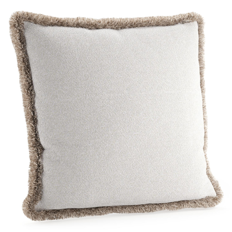 Sierkussen met franjes 55 x 55 cm in all weather solica soul optik