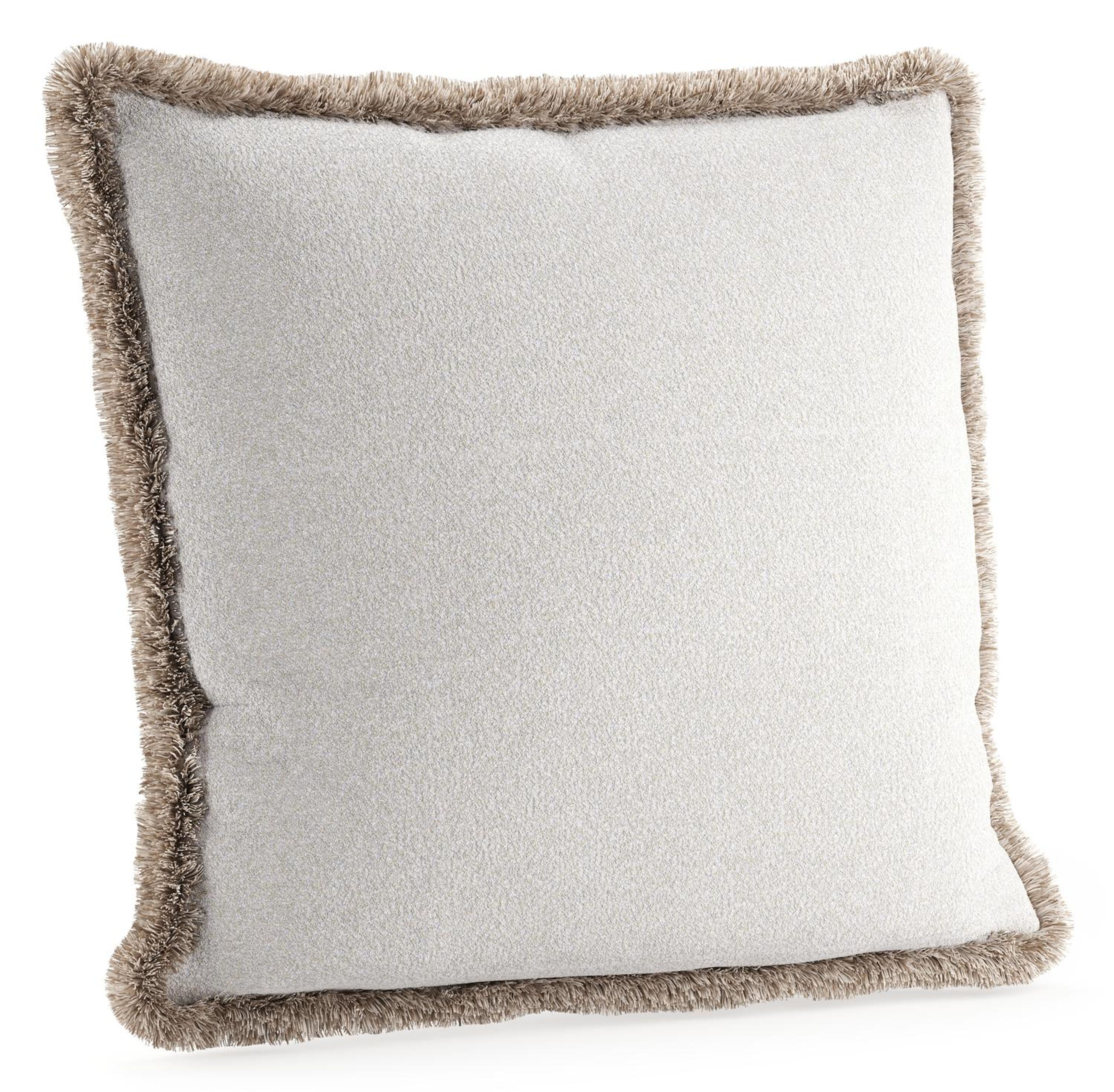 Sierkussen met franjes 55 x 55 cm in all weather solica soul optik