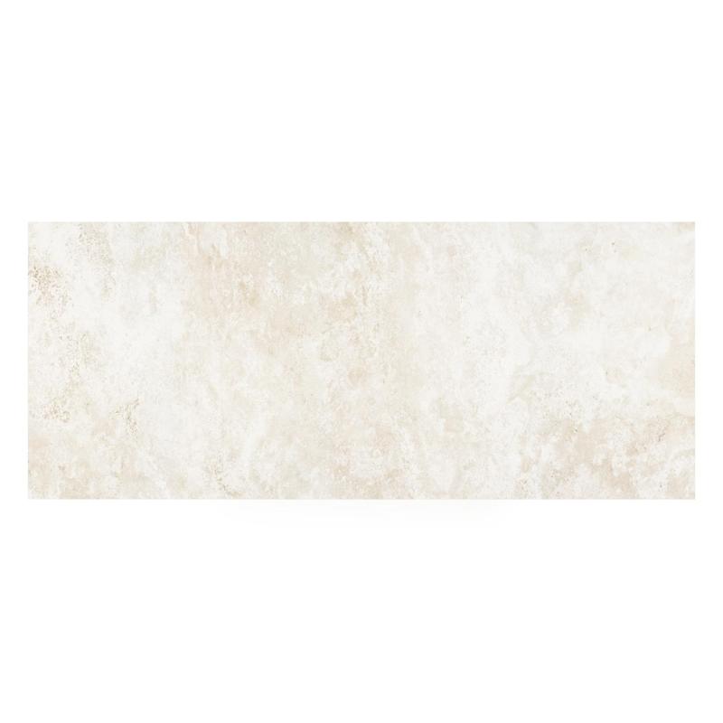 Table de jardin rectangulaire Cirello en aluminium blanc et céramique pleine Rapolano Lg. 240 x Lrg. 100 cm