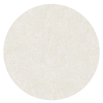 Fano tuintafel in wit aluminium en volkeramiek shilin - Dia. 85 x H 75 cm