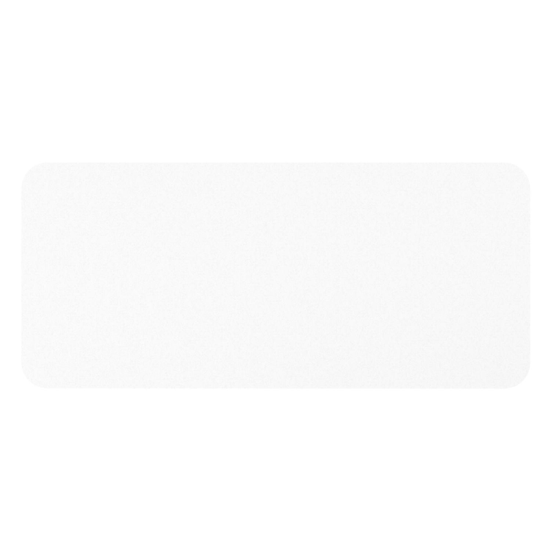 Orso tuintafel rechthoekig afgerond in zwart aluminium en volkeramiek Arctic White - L 200 x B 80 x H 74.5 cm